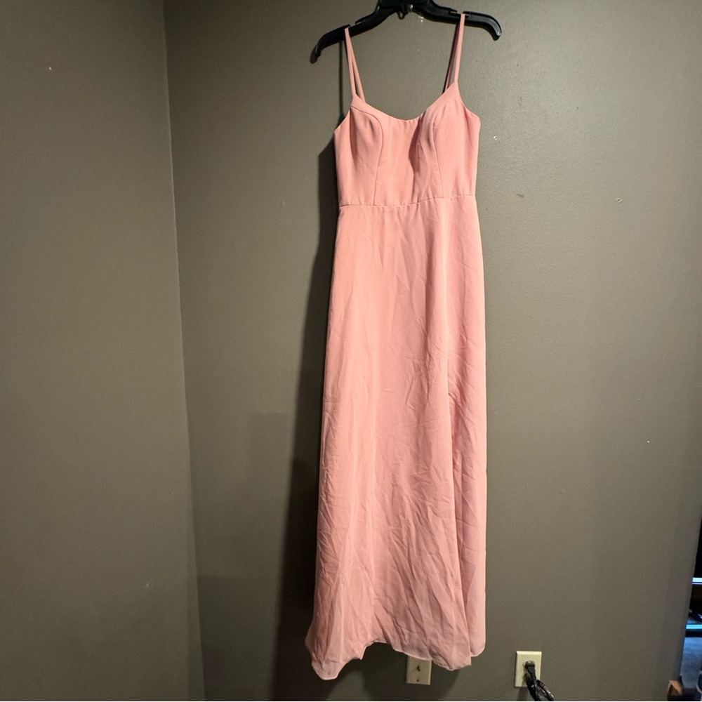 Azazie Bridesmaids Maxi Dress Size C